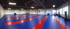 One of the largest martial arts training floors in Canada